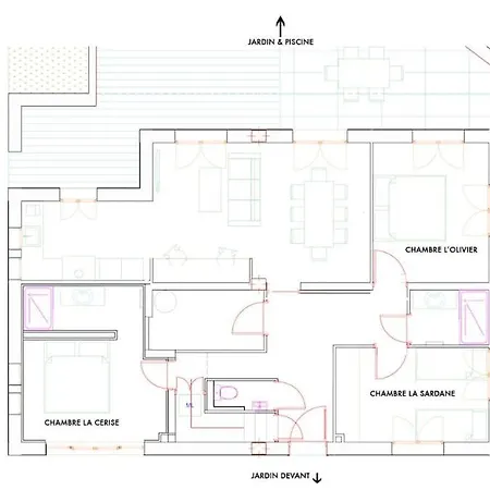 Alosa-terrace-groundfloor Flat-pool-garden